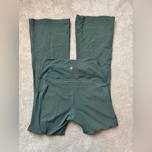 lululemon athletica Dark Green Flare Pants